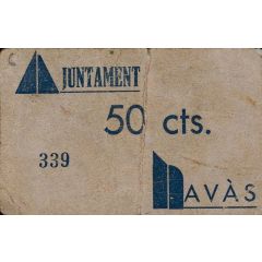 50 Céntimos Navàs
