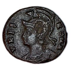 Nummus - Constantinus I VRBS ROMA, Alexandria