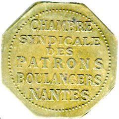 1/4 Décime - Chambre Syndicale des Patrons Boulangers Nantes