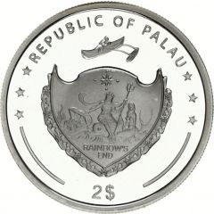 2 Dollars Benz Patent-Motorwagen 1886