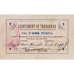 1 Peseta Tornabous