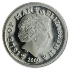 10 Pence - Elizabeth II St. German`s Cathedral, Silver Proof