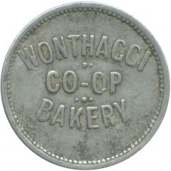 Token - Wonthaggi Co-op Bakery - Large Loaf First Issue Bread Tokens