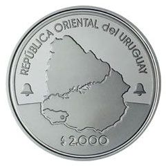 2000 Pesos 250th. anniversary of Rosario city