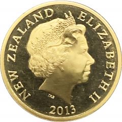 1 Dollar - Elizabeth II 4th Portrait, Bard the Bowman