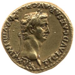 Aureus - Claudius PACI AVGVSTAE, Pax and Nemesis