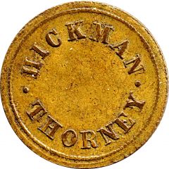 1 Penny Farm Token – Hickman of Thorney