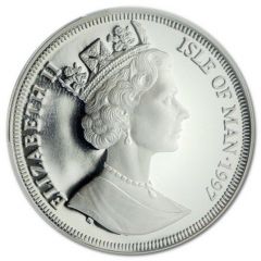 1 Crown - Elizabeth II Flight of Mohammed 622, Silver Proof
