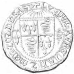 1 Scudo - Ludovico duca d`Orléans Shield