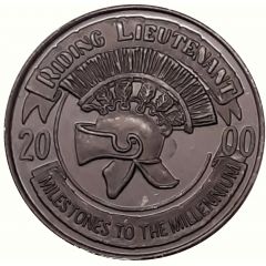 Mardi Gras Token - Bacchus Milestones to the Millennium, New Orleans, Louisiana