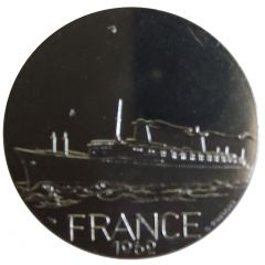 Médaille française - les grands transatlantiques - le France