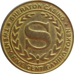 25 Cent Gaming Token - Casino Sheraton Lima