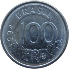 100 Cruzeiros Reais
