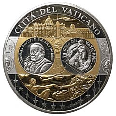 Token - European Currency Vatican - 5 Euro - Peace and Unity