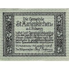 50 Heller St. Marienkirchen an der Polenz