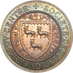 Médaille Société des antiquaires du centre