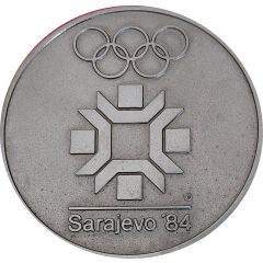 Plaquette - Olympic games in Sarajevo