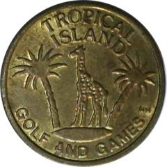 Token - Tropical Island Golf and Games
