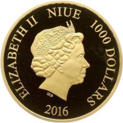 1000 Dollars - Elizabeth II Gracia Patricia: 60th Wedding Anniversary