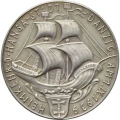 Medal - Return of the hanseatic city of Danzig