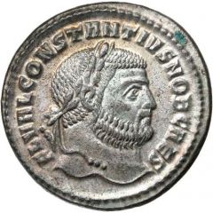 Follis - Constantius I GENIO AVGG ET CAESARVM NN, Cyzicus