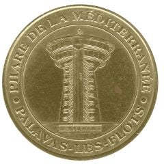 Monnaie de Paris Tourist Token - Palavas-les-Flots Phare de la Méditerranée