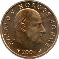 20 Kroner - Harald V First Norwegian Railroad