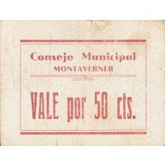 50 Céntimos Montaverner