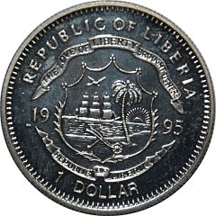 1 Dollar President Sun Yat-Sen
