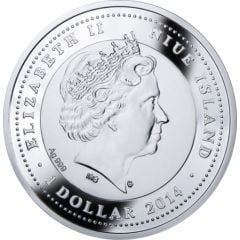 1 Dollar - Elizabeth II West Highland White Terrier