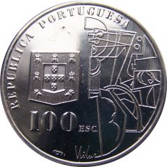 100 Escudos Amadeo de Souza Cardoso, Silver