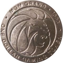 1 Dollar - MGM Grand - Looey, Jr. Las Vegas, Nevada