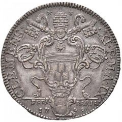 Piastra - Clement XI