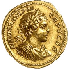Aureus - Caracalla ADVENTVS AVGVSTOR