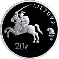 20 Euros 250th birth of M. K. Oginskis