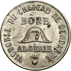 50 Centimes - Bône Chamber of Commerce - Vignoble du Chapeau de Gendarme