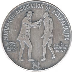 Medal - NAAC2015 Speaker Medal Numismatic Association of Australia