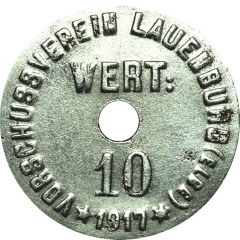 10 Pfennig - Lauenburg an der Elbe