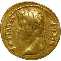 Aureus - Augustus IMP XII