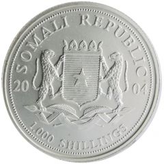 1000 Shillings Elephant