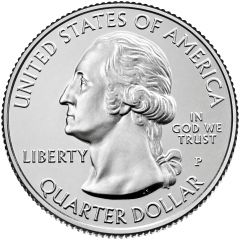1/4 Dollar `Washington Quarter` National Park of American Samoa
