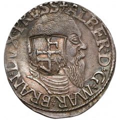 3 Groschen Siege coinage, countermarked