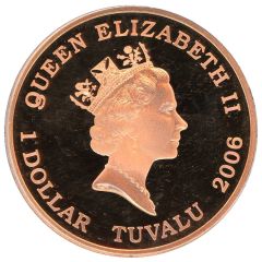 1 Dollar - Elizabeth II 1923 Australian Halfpenny