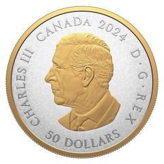50 Dollars - Charles III Heraldic Landscape: Birds of Canada