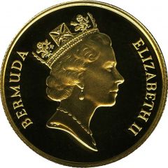 50 Dollars - Elizabeth II Galleon ship