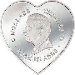 5 Dollars - Charles III Roses