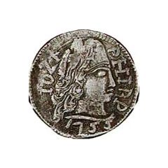 1 Pardau - José I Goa mint
