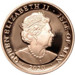 1 Sovereign - Elizabeth II VE Day, Gold Proof