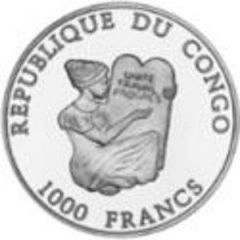 1000 Francs CFA Thomas W. Lawson