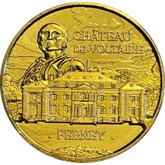 Tourist token - Monnaie de Paris - Ferney - Chateau de Voltaire